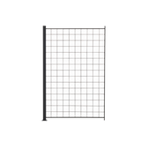 1 Tillægsfag espalier antracit grå 150 x 100 cm inkl. 1 alu stolper 158 cm