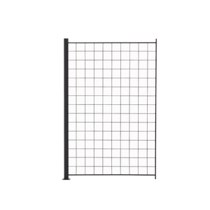 1 Tillægsfag espalier antracit grå 150 x 100 cm inkl. 1 alu stolper 158 cm
