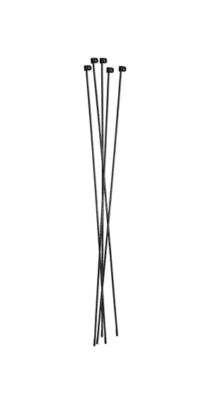 Tentorpæl - 8 mm sort, med sort hætte, 110 cm, colli 25 stk.