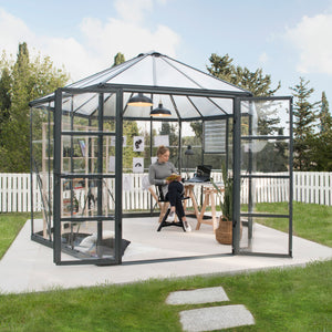 Drivhus Oasis hexagonal 8,6 m2 Palram - Canopia