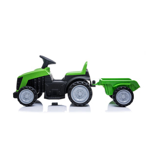 Eltraktor med trailer, 1 x 7,4V motor