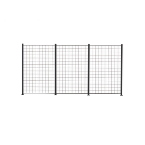 3 Fag espalier antracitgrå 150 x 100 cm inkl. 4 alu stolper 158 cm