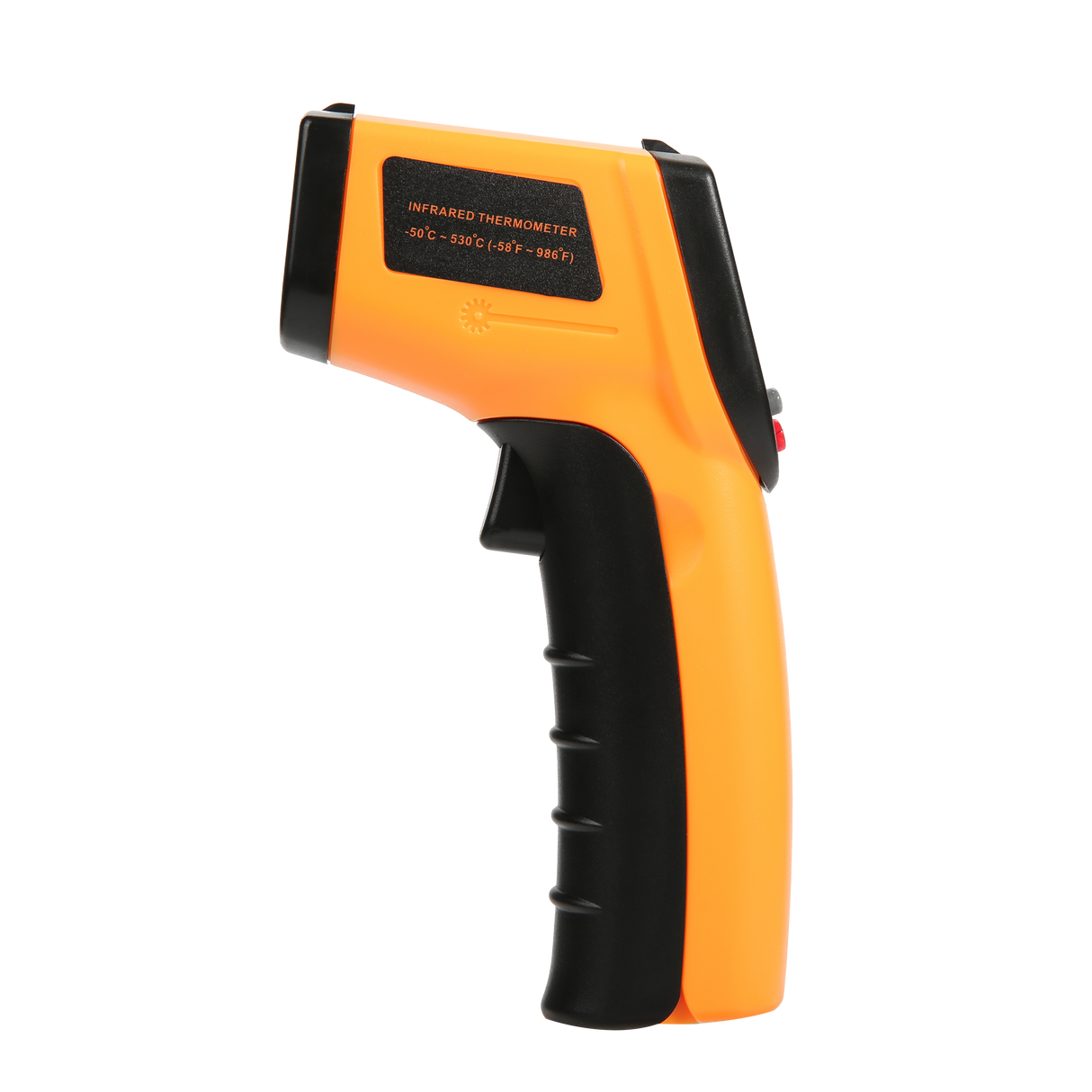 NAPOLI infrarød termometer, orange/sort