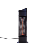 Terrassevarmer 1200W under bord - sort