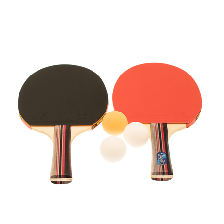 Bordtennis bat - Basic 2 bat og 3 bolde NORDIC Games