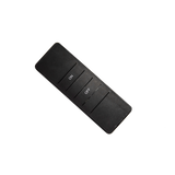 Terrassevarmer 1800W gulvmodel, remote, soft touch,, sort