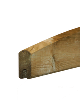 Buet top til profilhegn 2,2 x 120 x 200 cm