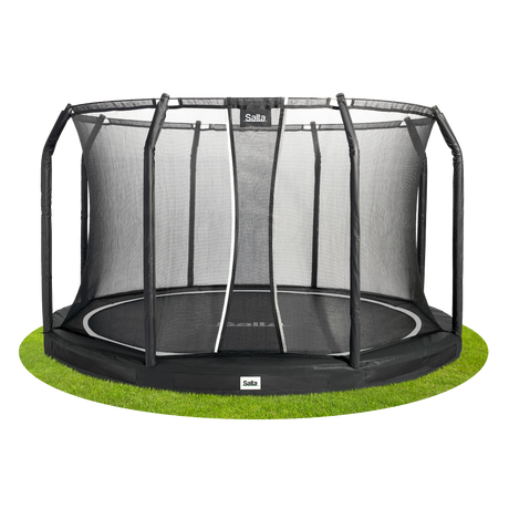 Trampolin Premium Ground inkl. sikkerhedsnet Ø305 cm Salta