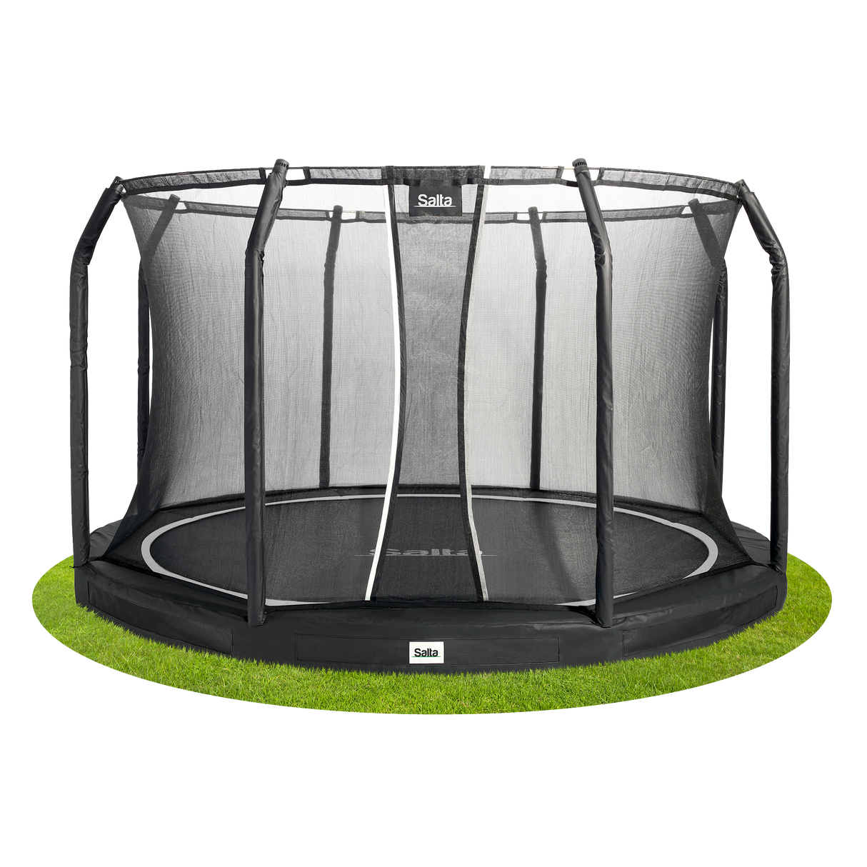 Trampolin Premium Ground inkl. sikkerhedsnet Ø366 cm Salta