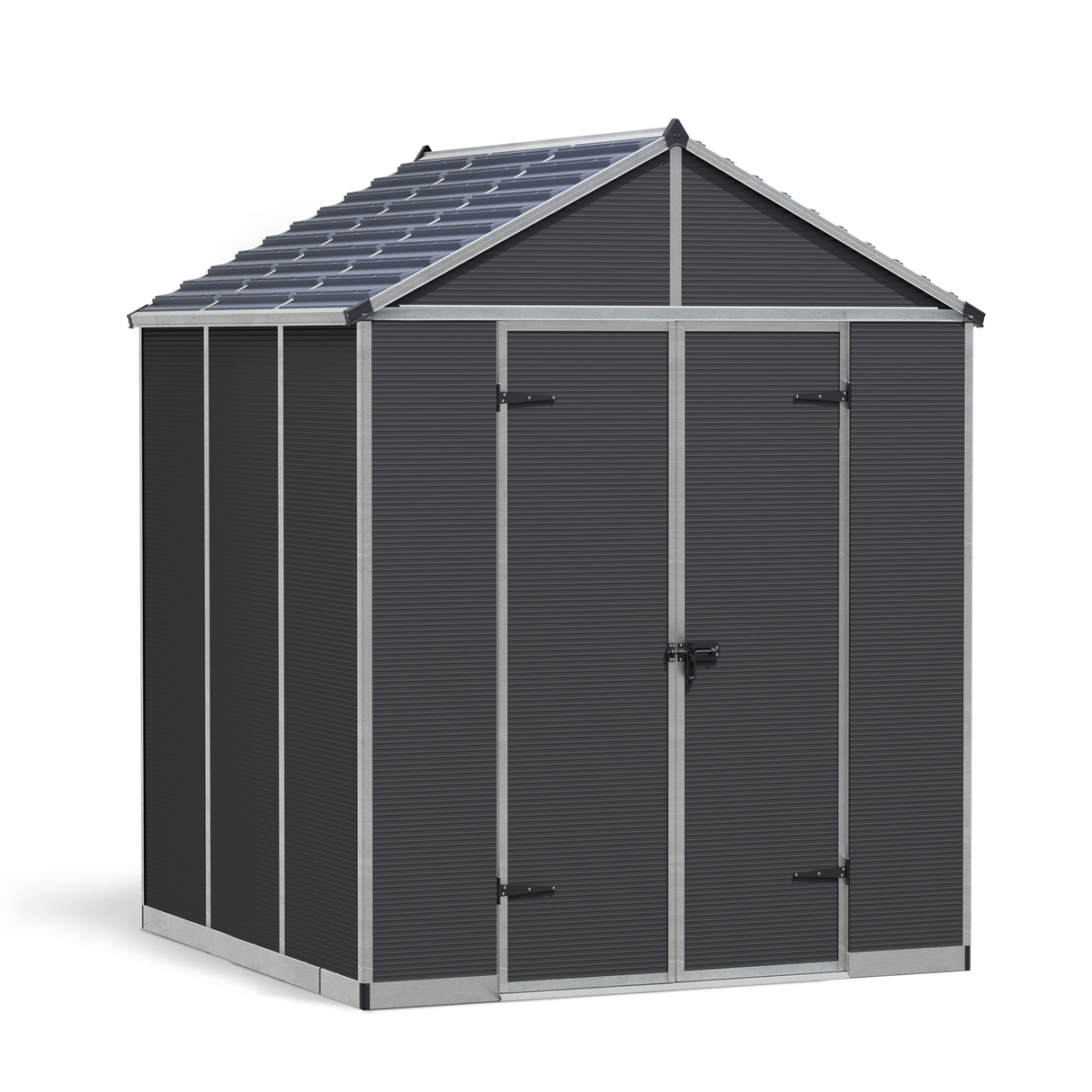 Skur Rubicon 5,4 m2. mørkegrå Palram - Canopia