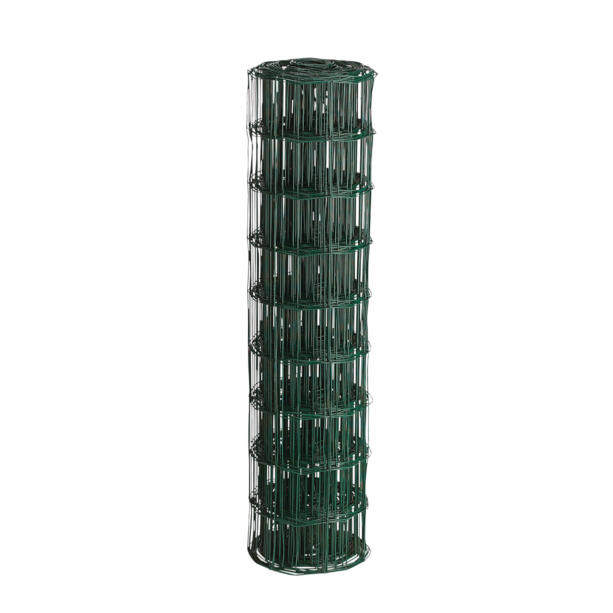 Havehegn -  maske 10 x 10 cm - 120 cm x 20 meter, grøn PVC