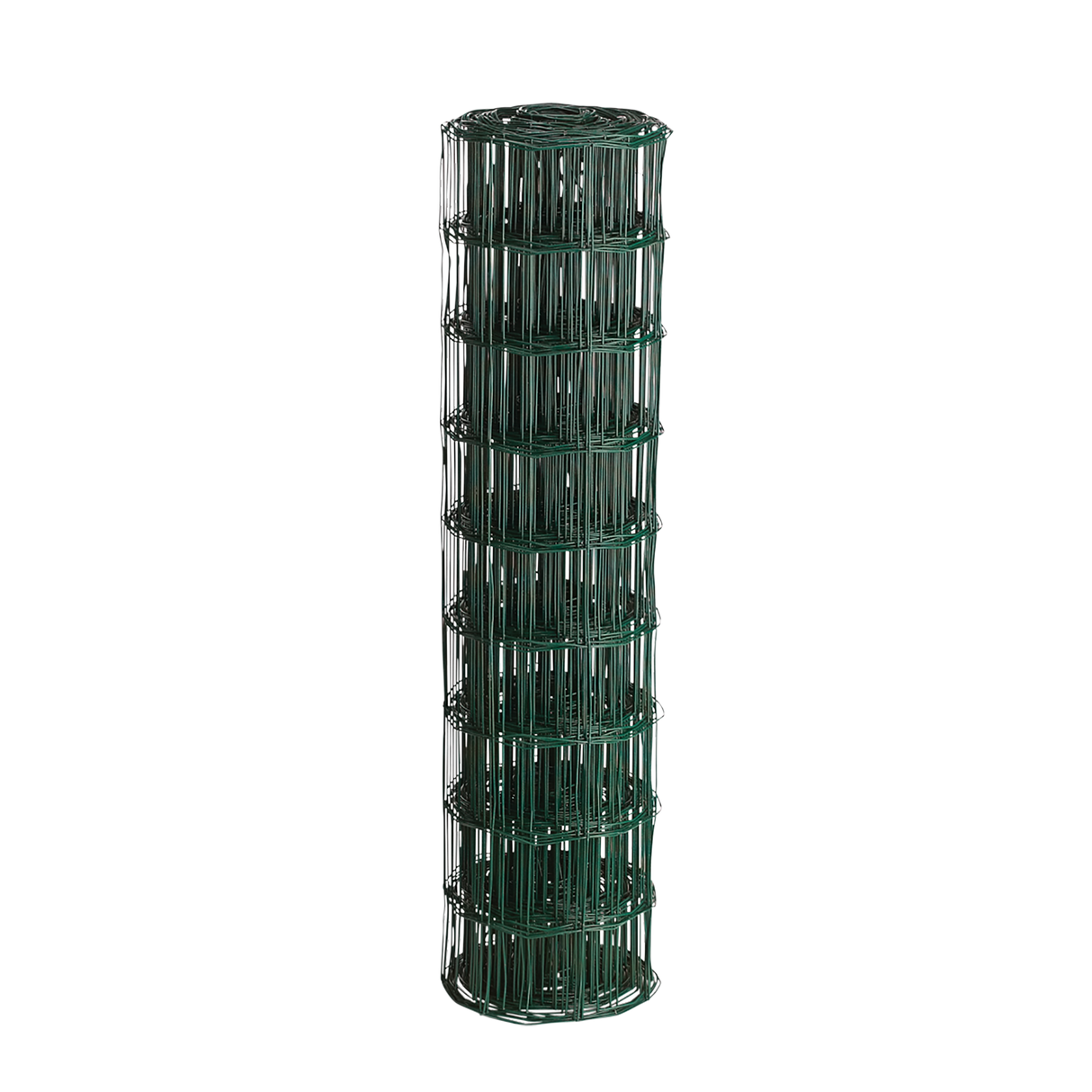 Havehegn -  maske 10 x 10 cm - 120 cm x 20 meter, grøn PVC