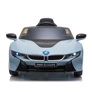 Elbil BMW I8 licens 12V med EVA hjul