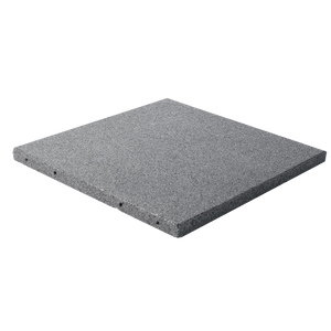 Gummiflise 50 x 50 x 3 cm grå Active 30 m2 - 120 stk.
