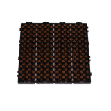 Terrasseflise komposit 30 x 30 cm 4-pak, teak