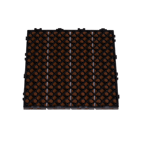 Terrasseflise komposit 30 x 30 cm 4-pak, teak
