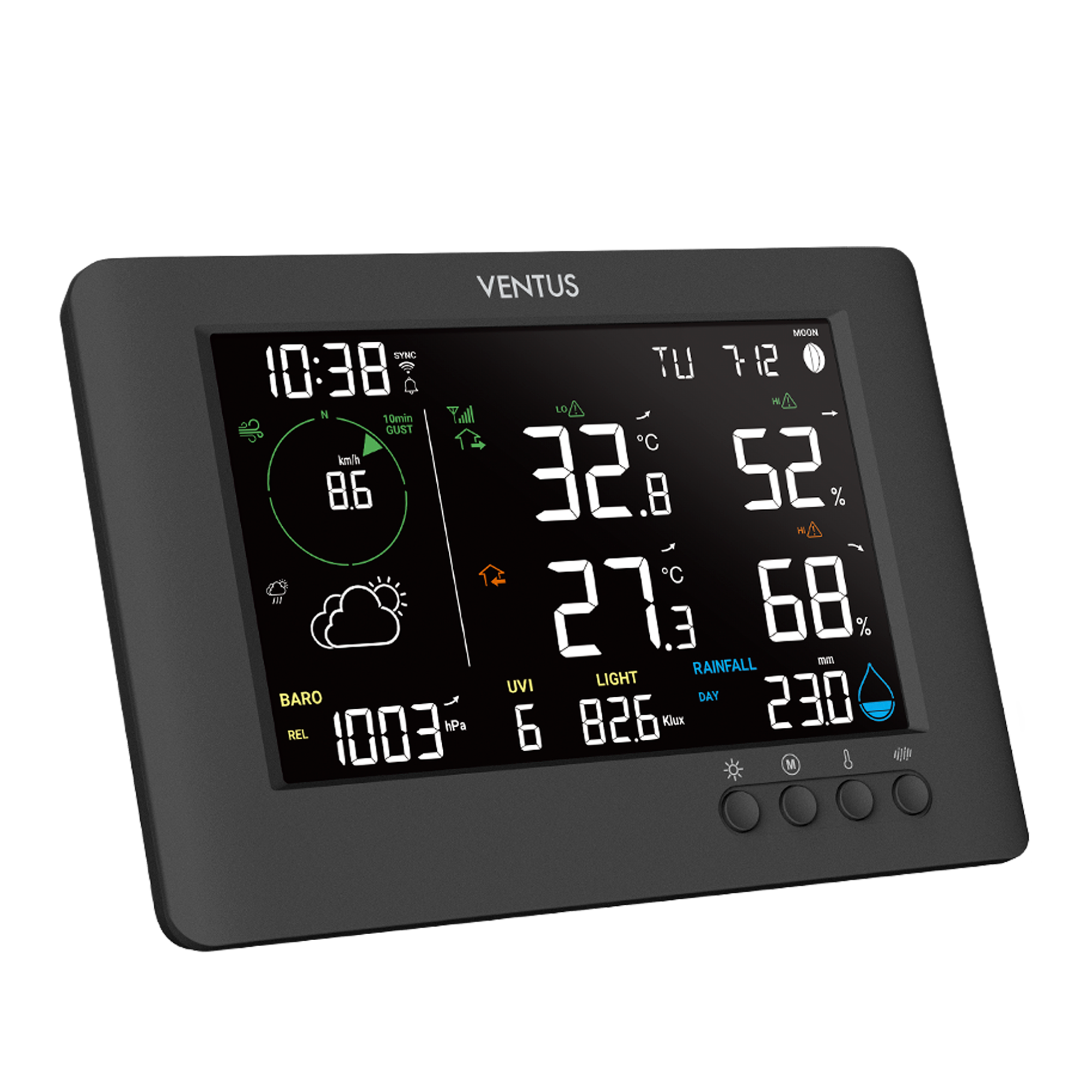 Vejrstation - W815, wifi