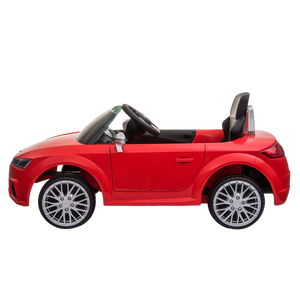Elbil Audi TTS Roadster 12V med EVA-hjul