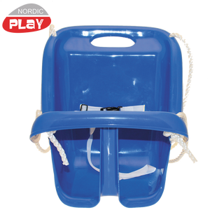 Babygynge med høj ryg - blå