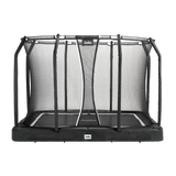 Trampolin Premium Ground inkl. sikkerhedsnet 305 x 214 cm Salta