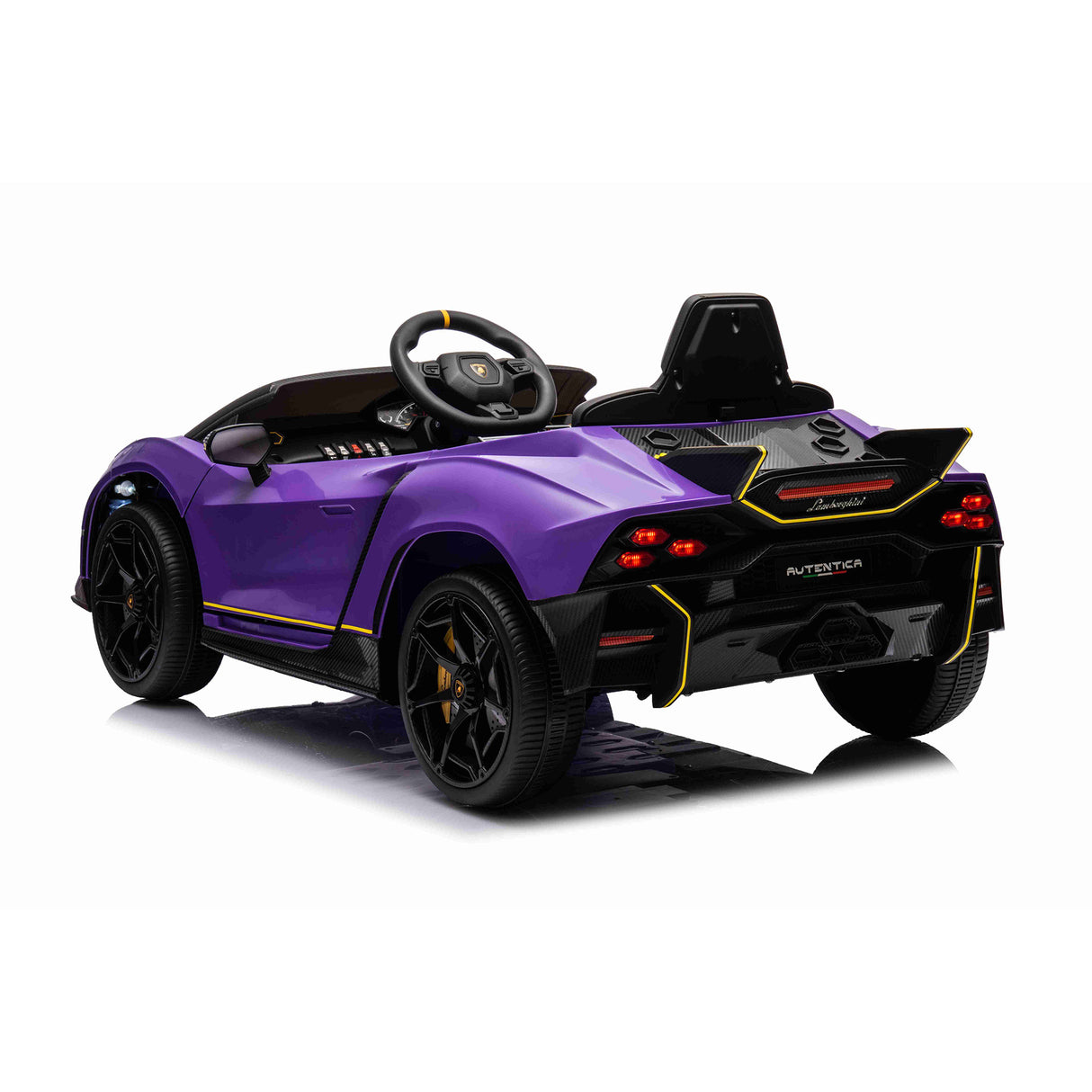 Elbil Lamborghini Autentica 4 x 10,8V motor, EVA hjul,