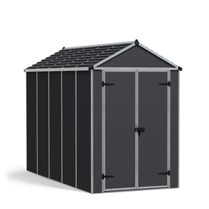 Skur Rubicon 7,0 m2. mørkegrå Palram - Canopia