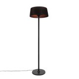 Terrassevarmer 2100W gulvmodel - sort
