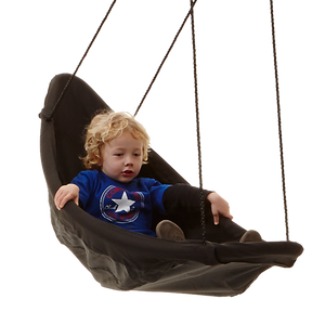 Kanogynge, sort 153 x 54 cm