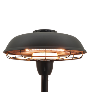 Terrassevarmer 900/2100W gulvmodel snorafbryder HA, sort