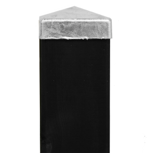 Stolpehat varmgalv - 76 x 76 mm