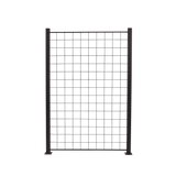 Espalier antracitgrå 150 x 100 cm til aluminium stolpe