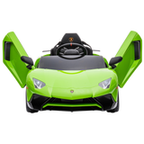 Elbil Lamborghini Aventador, 12V, limegrøn
