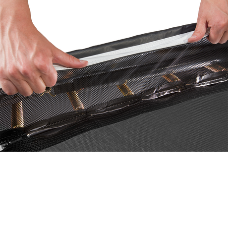 Trampolin Royal Baseground Sport 396 x 244 cm, sort Salta
