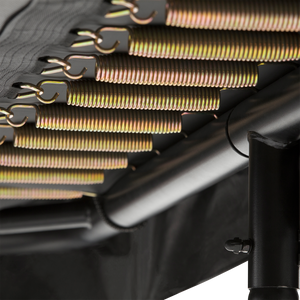 Trampolin Premium Black Edition rektangulær 305 x 214 cm inkl. sikkerhedsnet Salta