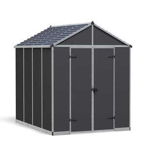 Skur Rubicon 7,2 m2. mørkegrå Palram - Canopia