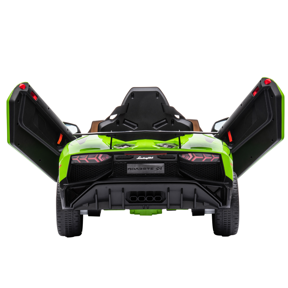 Elbil Lamborghini Aventador, 12V, limegrøn