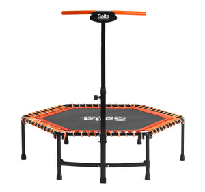 Fitness trampolin med håndtag, orange Salta