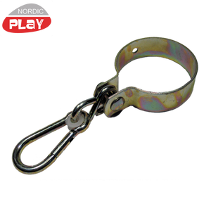 Gyngebeslag - rund Ø90 mm komplet