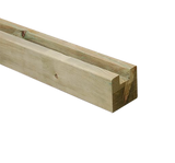 Stolpe til profilhegn ende 9 x 9 x 270 cm
