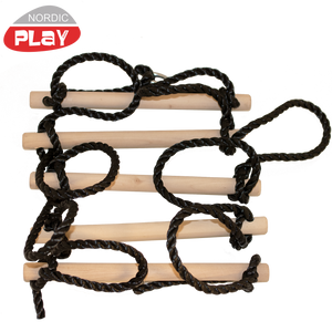 Rebstige 5-trin - med sort reb