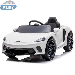 Elbil McLaren GT 12V4,5AH, EVA hjul, BT, hvid