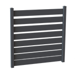 Aluminiumslameller for 100 x 100 cm hegn