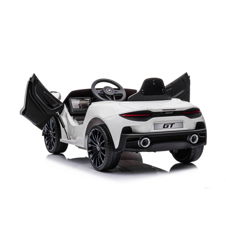 Elbil McLaren GT 12V4,5AH, EVA hjul, BT, hvid
