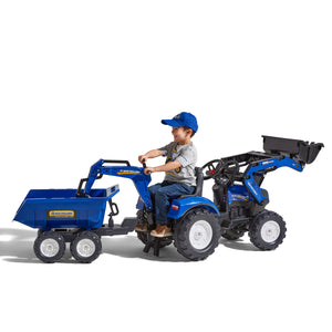 Rendegraver inkl. vogn med tiplad FALK New Holland