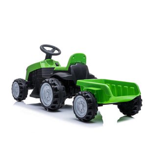 Eltraktor med trailer, 1 x 7,4V motor