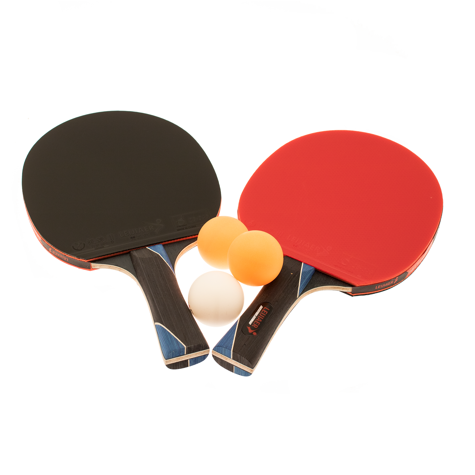 Bordtennis bat - PRO 2 bat og 3 bolde NORDIC Games