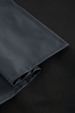 Forklæde i kraftig PU/PVC kvalitet - Navy