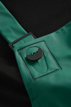 Forklæde i kraftig PU/PVC kvalitet - Lysegrøn