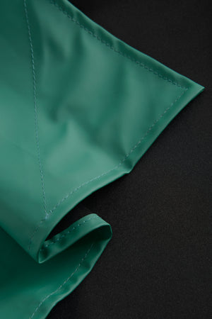 Forklæde i kraftig PU/PVC kvalitet - Lysegrøn