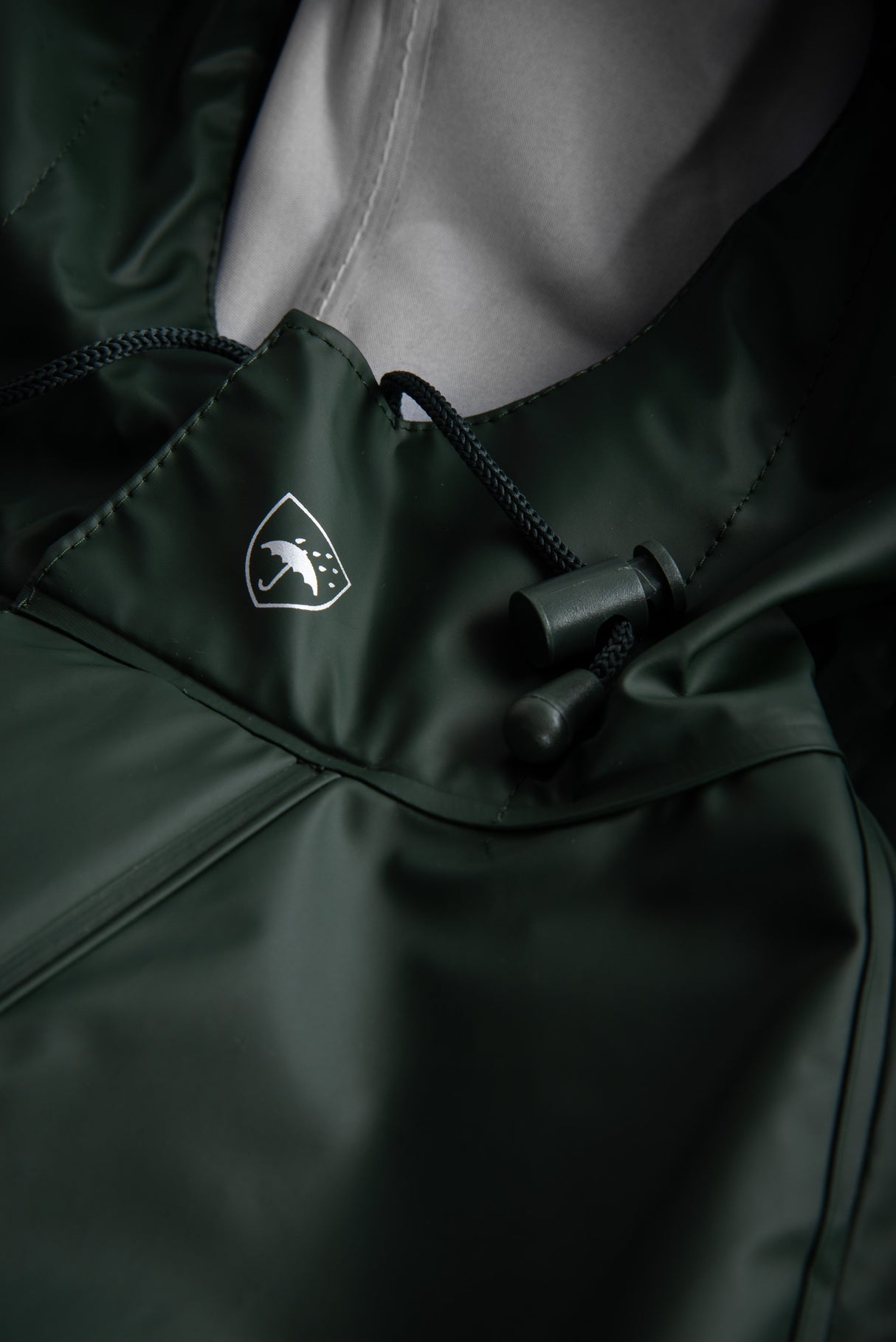 Regndragt i PU kvalitet - Grøn